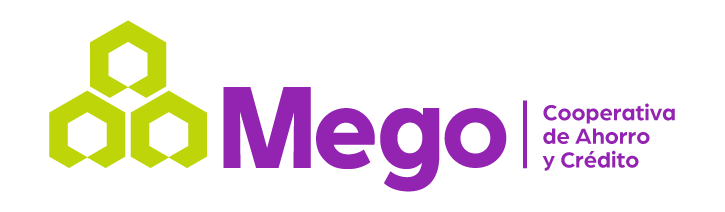 Logo, dice: Mego Cooperativa de ahorro y crédito